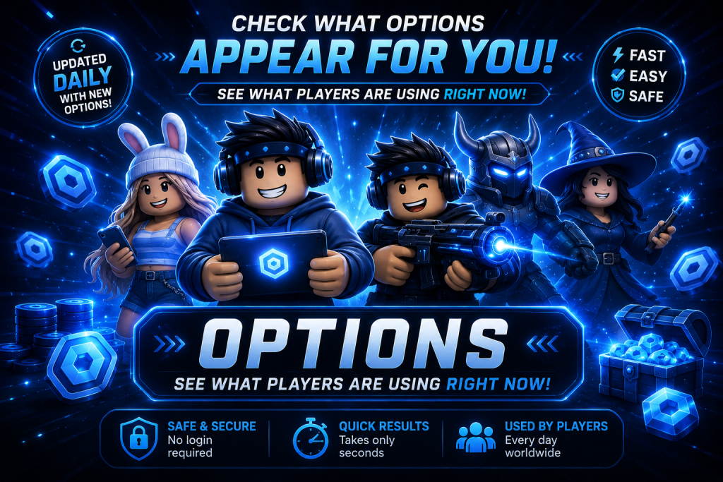 Robux Options: What Players Are Using Right Now